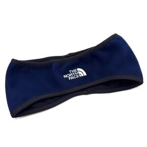 The North Face Windstopper Fleece Headband Ear Warmer L Head Wrap Navy Blue